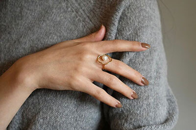 Baroque Pearl Rings